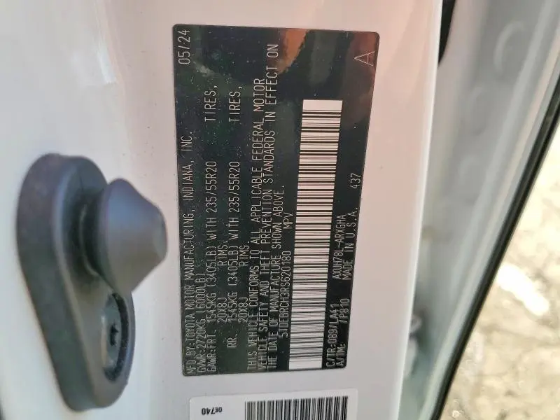 2024 TOYOTA HIGHLANDER HYBRID LIMITED  