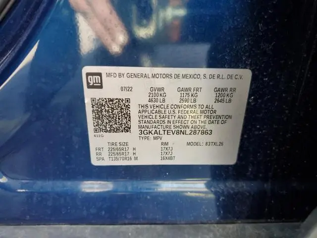 2022 GMC TERRAIN SLE  