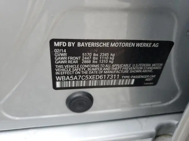 2014 BMW 528 XI  