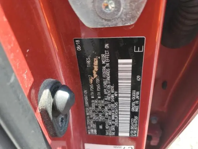 2019 TOYOTA 4RUNNER SR5/SR5 PREMIUM  