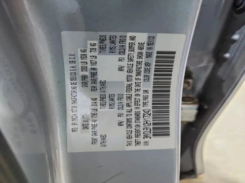 2017 TOYOTA YARIS IA BASE  