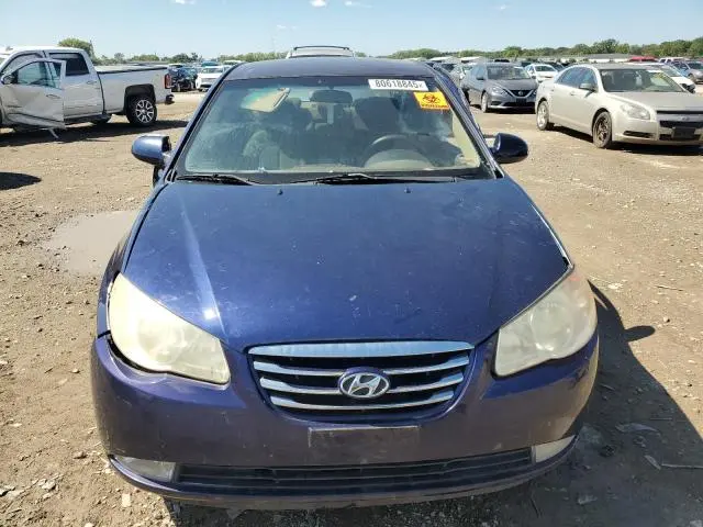 2010 HYUNDAI ELANTRA BLUE  