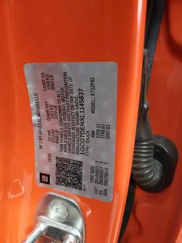 2020 CHEVROLET COLORADO Z71  