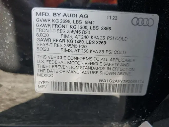 2023 AUDI Q5 E PREMIUM 55  