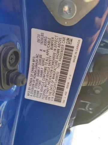2020 HONDA CIVIC SPORT  
