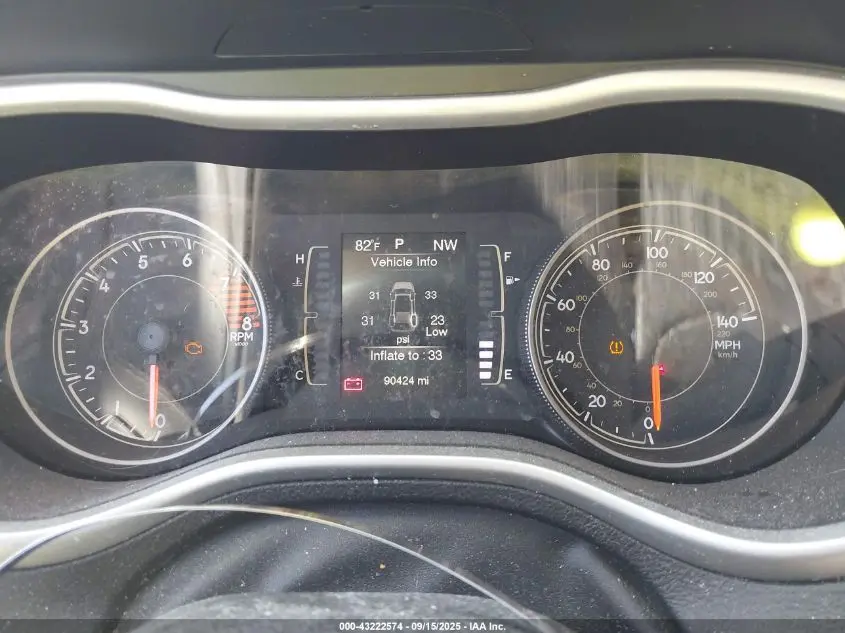 2017 JEEP CHEROKEE LATITUDE FWD