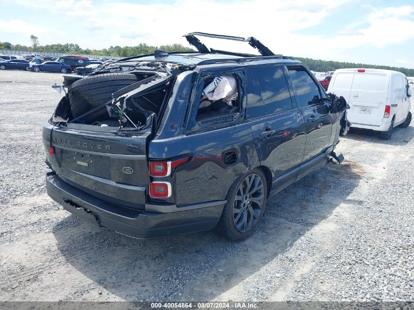 2019 LAND ROVER RANGE ROVER 3.0L V6 SUPERCHARGED HSE