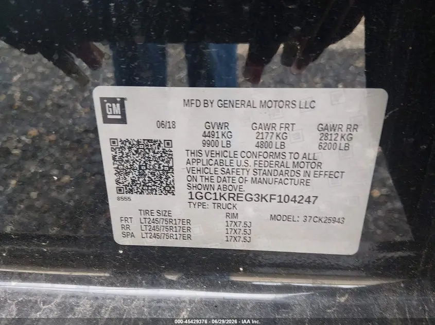 2019 CHEVROLET SILVERADO 2500HD WT