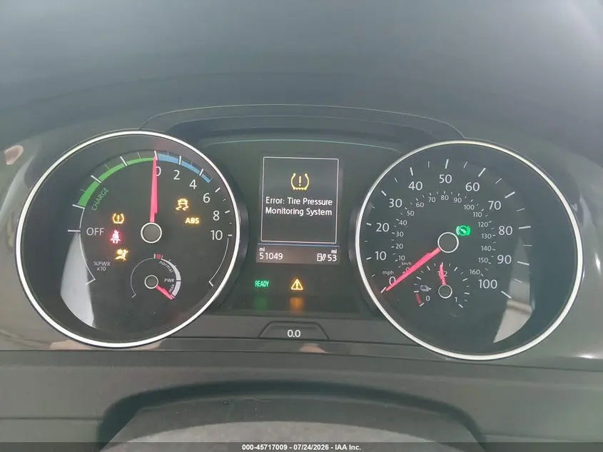 2019 VOLKSWAGEN E-GOLF SE