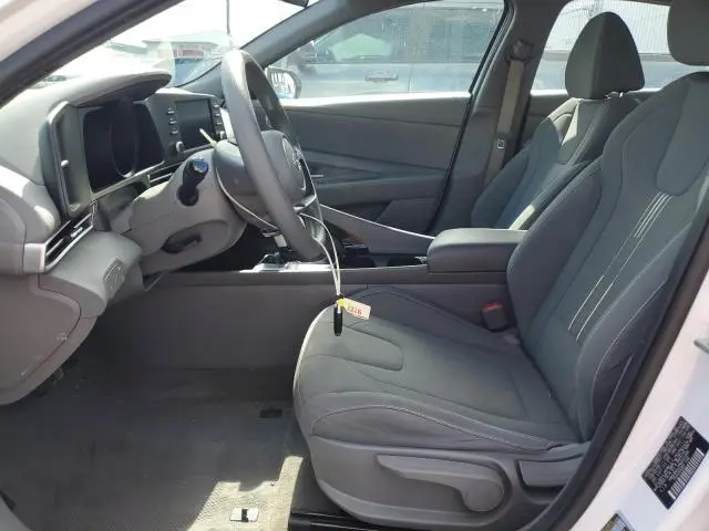 2022 HYUNDAI ELANTRA BLUE  