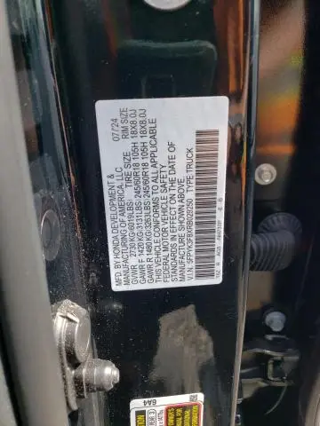 2024 HONDA RIDGELINE BLACK EDITION  