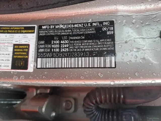 2019 MERCEDES-BENZ C 300  