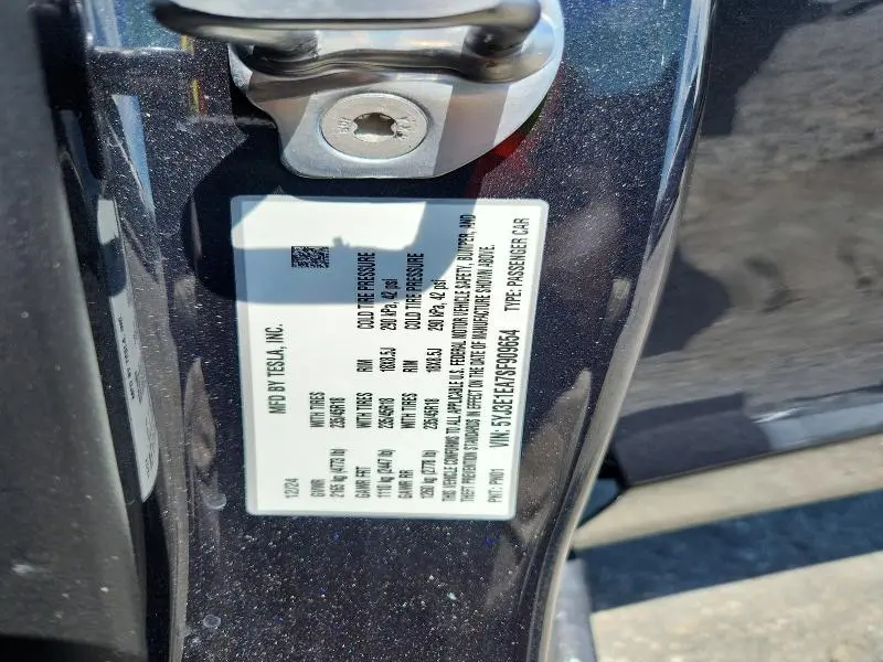 2025 TESLA MODEL 3   
