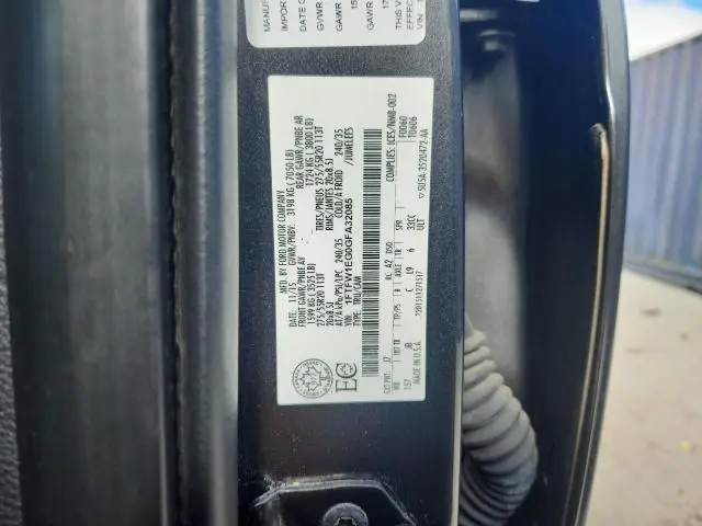 2016 FORD F150 SUPERCREW  