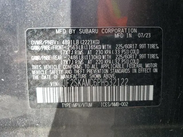 2023 SUBARU FORESTER WILDERNESS  