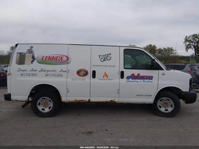 2013 CHEVROLET EXPRESS 2500 WORK VAN