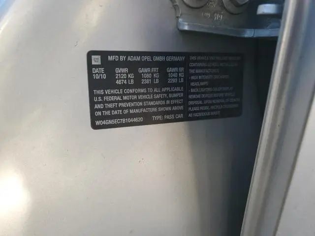 2011 BUICK REGAL CXL  