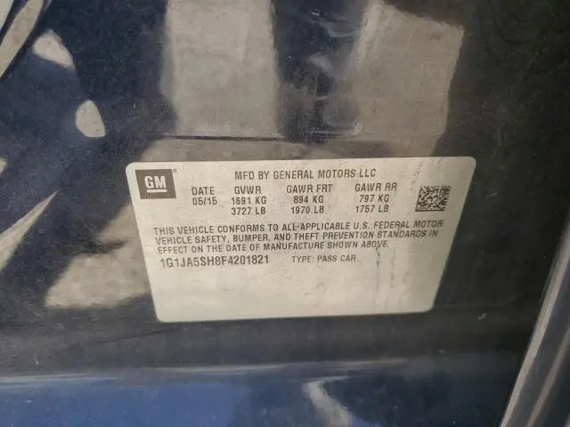 2015 CHEVROLET SONIC LS  