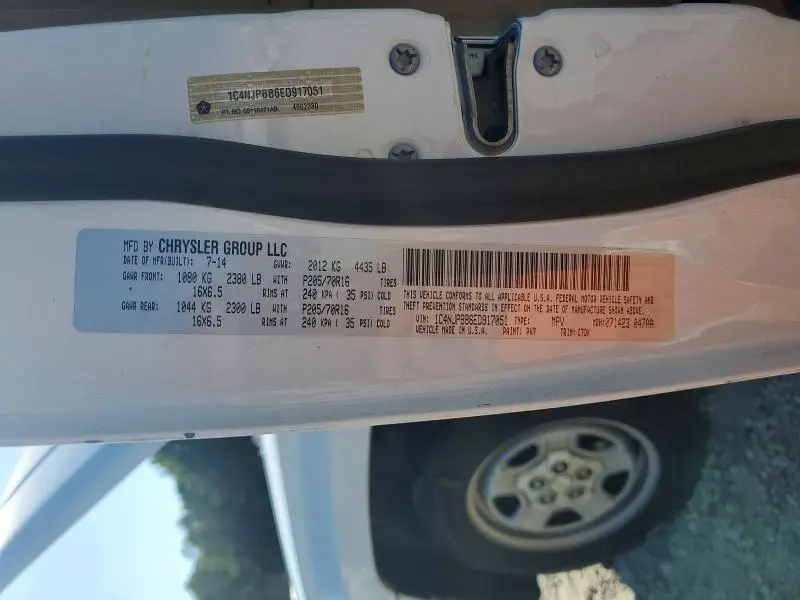 2014 JEEP PATRIOT SPORT  