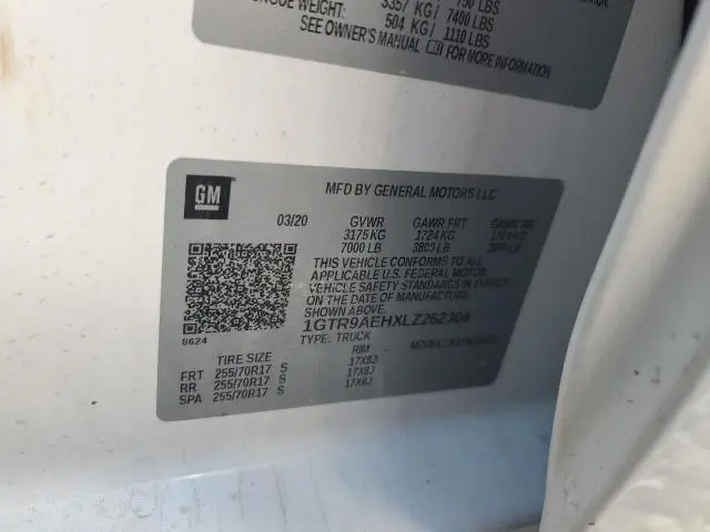 2020 GMC SIERRA K1500  