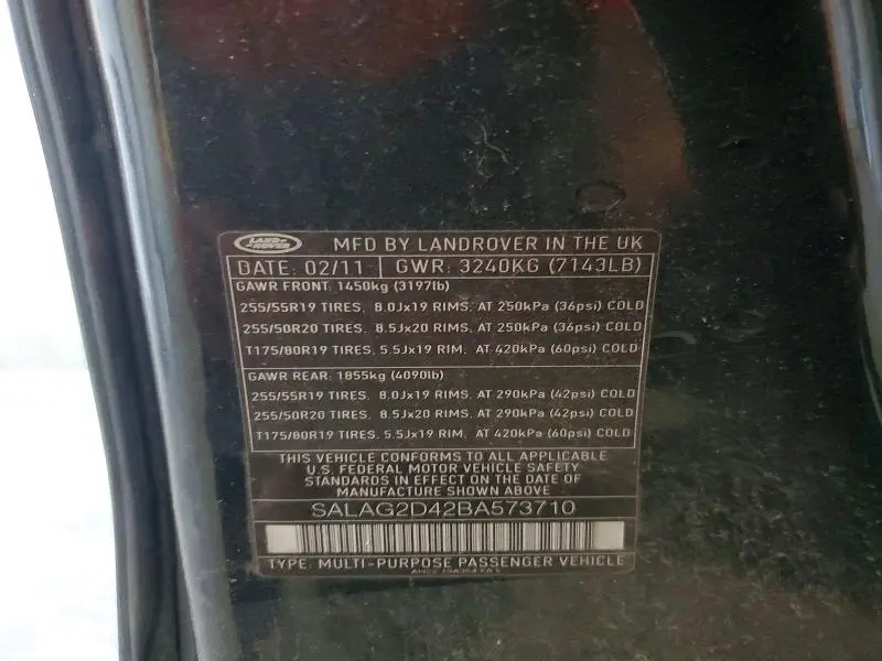 2011 LAND ROVER LR4 HSE  