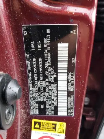 2016 TOYOTA HIGHLANDER LE  