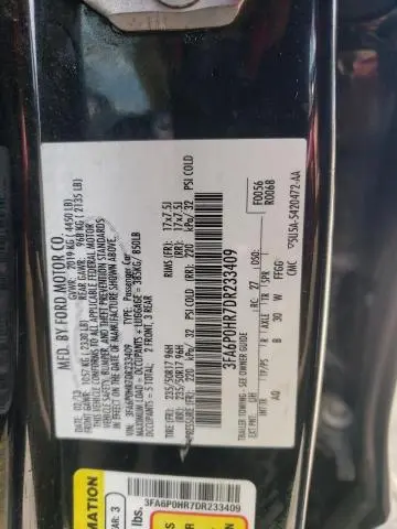 2013 FORD FUSION SE  