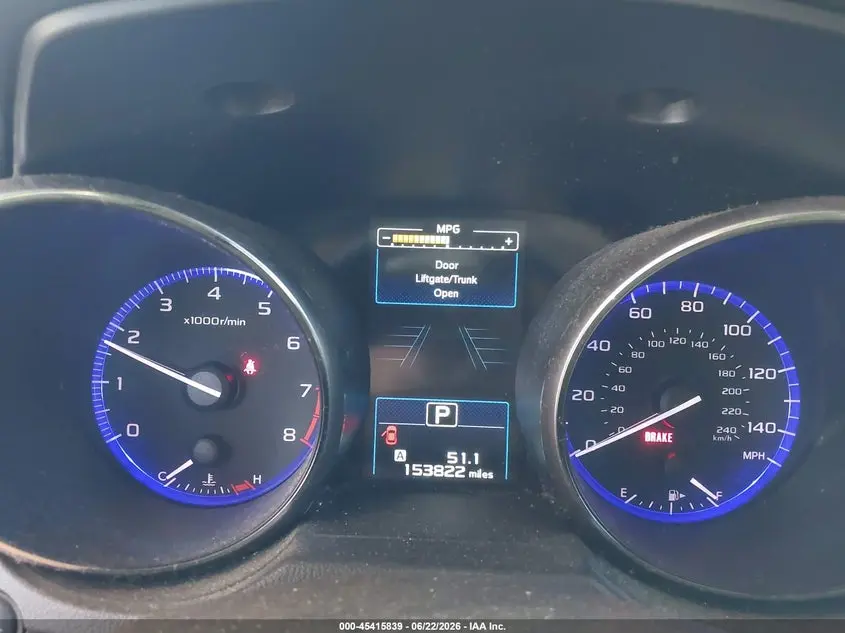2015 SUBARU OUTBACK 2.5I LIMITED