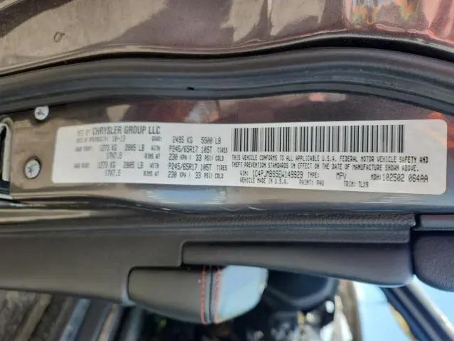 2014 JEEP CHEROKEE TRAILHAWK  