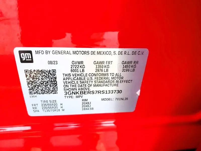2024 CHEVROLET BLAZER RS  
