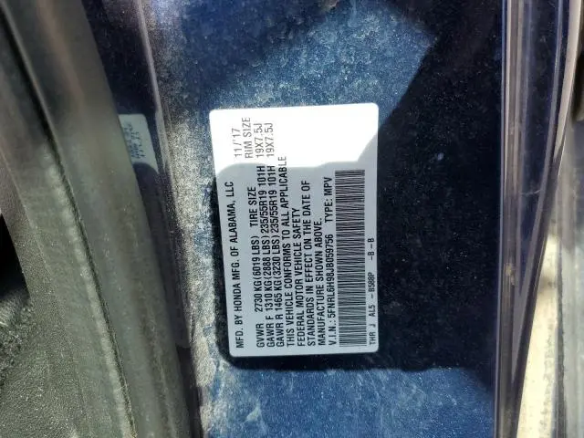 2018 HONDA ODYSSEY ELITE  