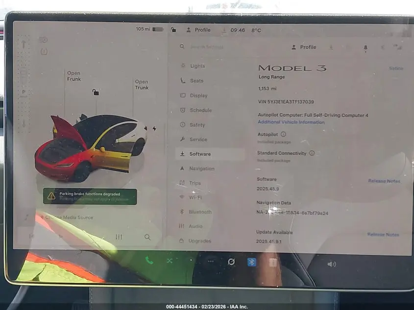 2026 TESLA MODEL 3 PREMIUM REAR-WHEEL DRIVE/STANDARD REAR-WHEEL DRIVE
