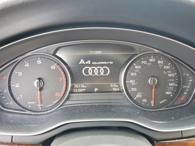2017 AUDI A4   