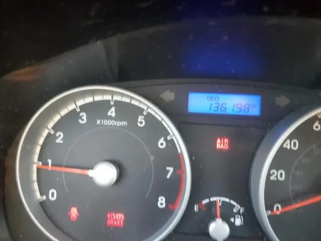 2010 HYUNDAI ACCENT BLUE  