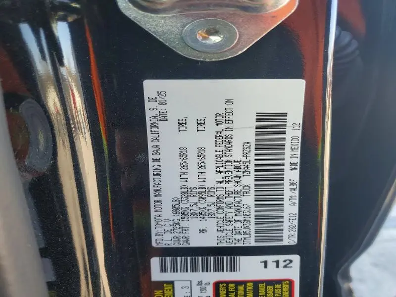 2025 TOYOTA TACOMA TRD SPORT  