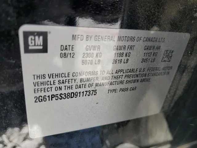 2013 CADILLAC XTS LUXURY COLLECTION  