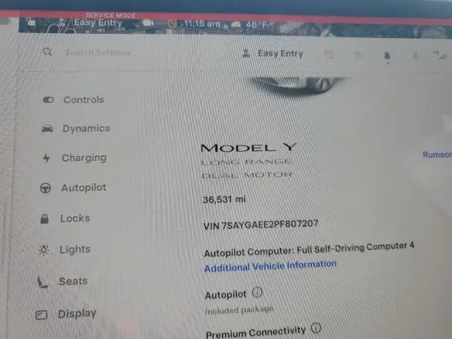 2023 TESLA MODEL Y   