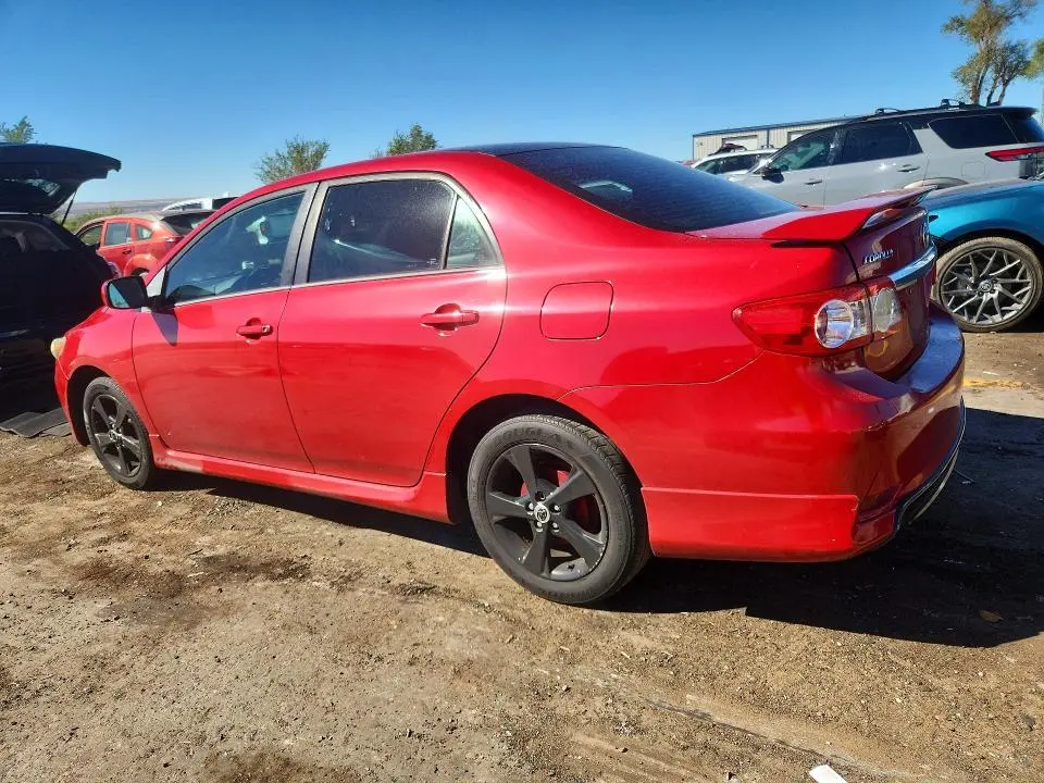 2013 TOYOTA COROLLA S  