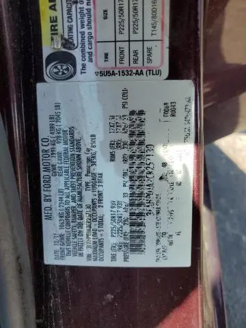 2012 FORD FUSION SEL  