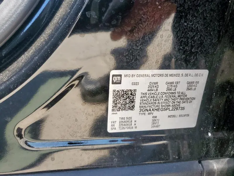 2023 CHEVROLET EQUINOX LS  