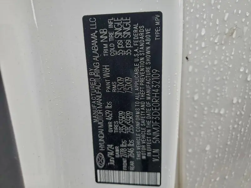 2024 HYUNDAI TUCSON SEL  