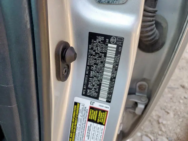 2011 TOYOTA COROLLA BASE  