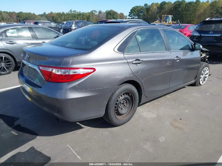 2016 TOYOTA CAMRY LE