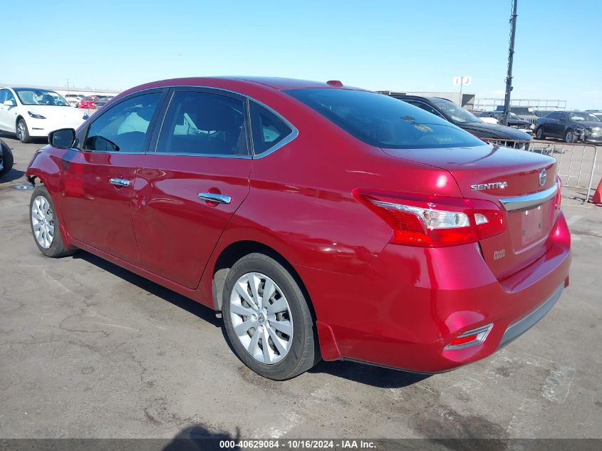 2017 NISSAN SENTRA SV