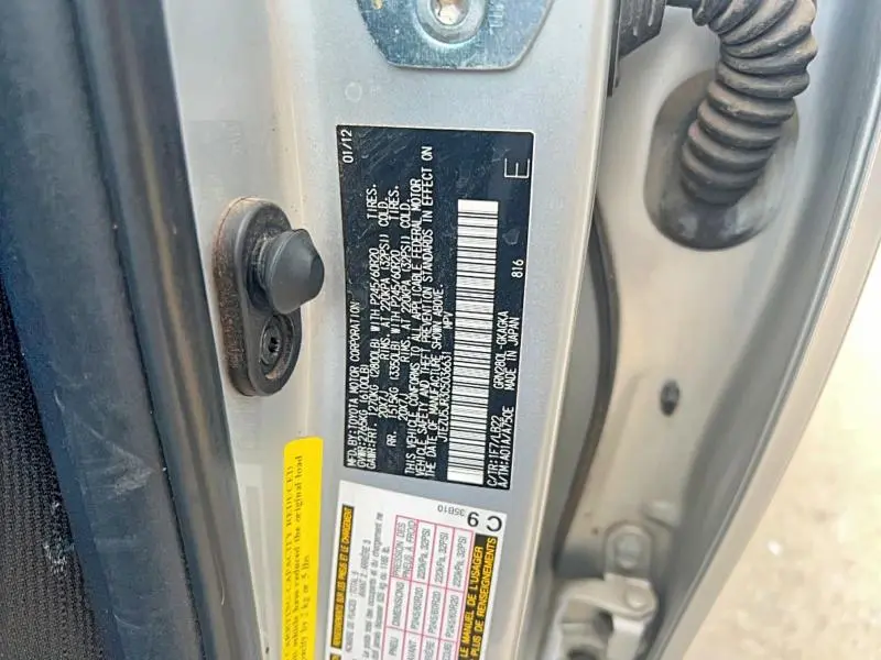 2012 TOYOTA 4RUNNER LIMITED  
