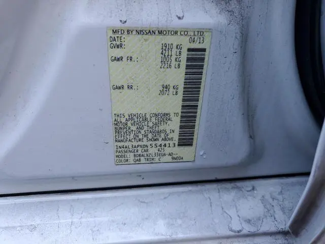 2013 NISSAN ALTIMA 2.5  