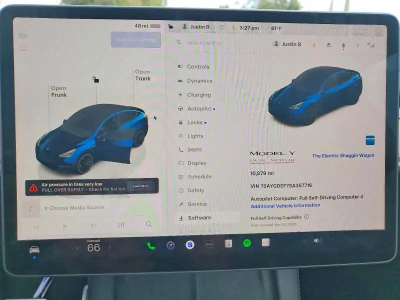 2025 TESLA MODEL Y   