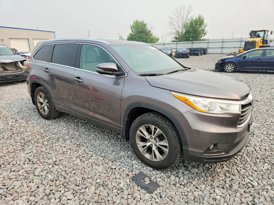 2014 TOYOTA HIGHLANDER XLE  