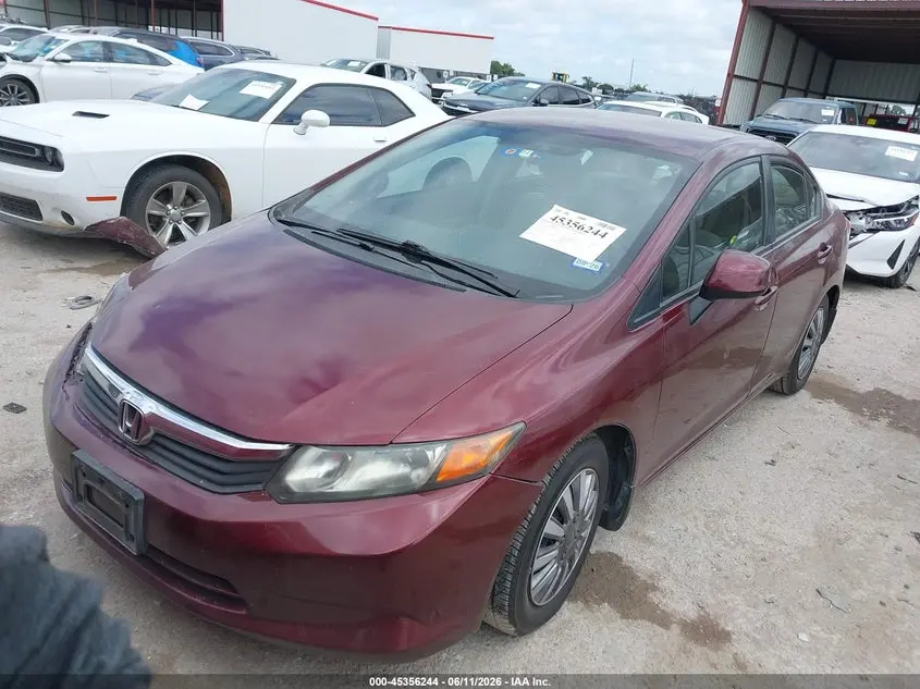 2012 HONDA CIVIC LX