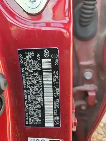 2022 TOYOTA COROLLA LE  